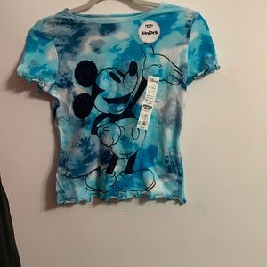 Mickey shirt with ruffles